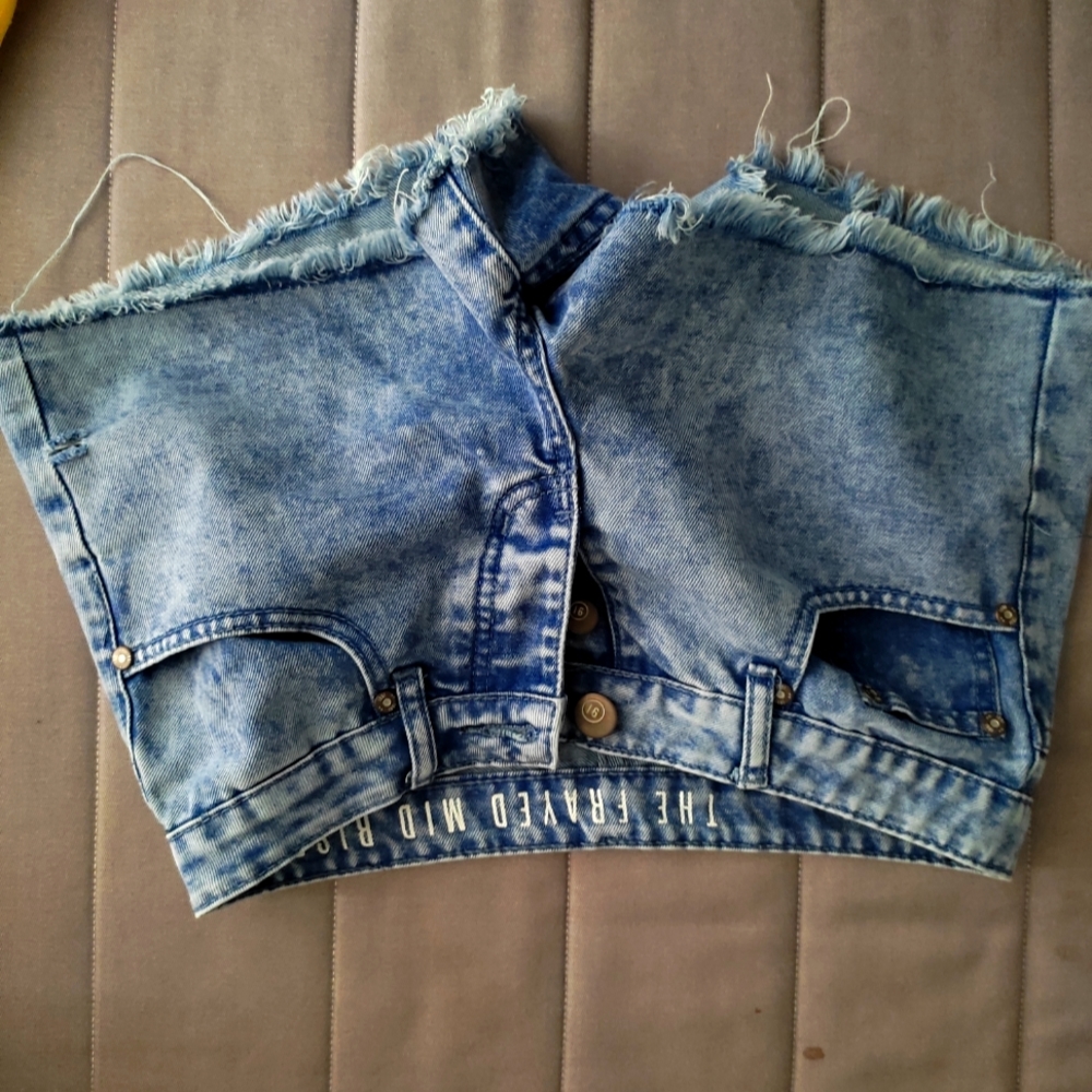 Blue jean short